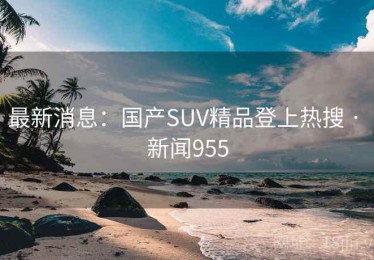 最新消息：国产SUV精品登上热搜 · 新闻955