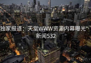 独家报道：天堂WWW资源内幕曝光 · 新闻532