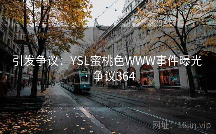 引发争议：YSL蜜桃色WWW事件曝光 · 争议364