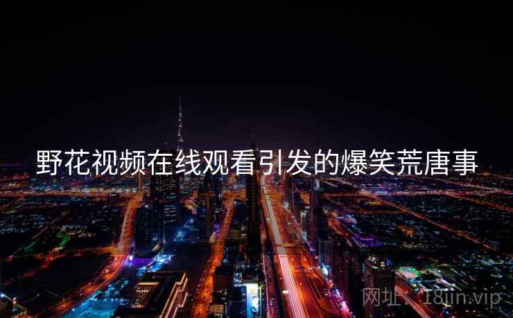 野花视频在线观看引发的爆笑荒唐事